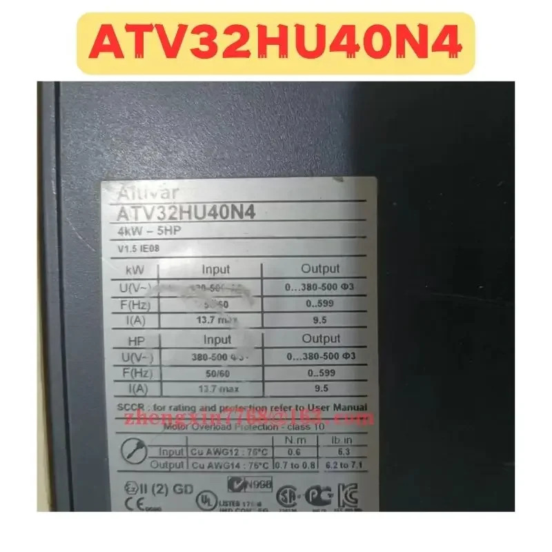 리퍼 주파수 변환기 정상 기능 완료 ATV32HU40N4