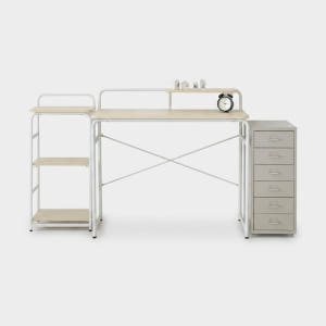 OLLSON 책상 980x460x890mm, 화이트 7244.0613 솔직 후기 | 실제 배치 사진 포함 - 상품 이미지 3