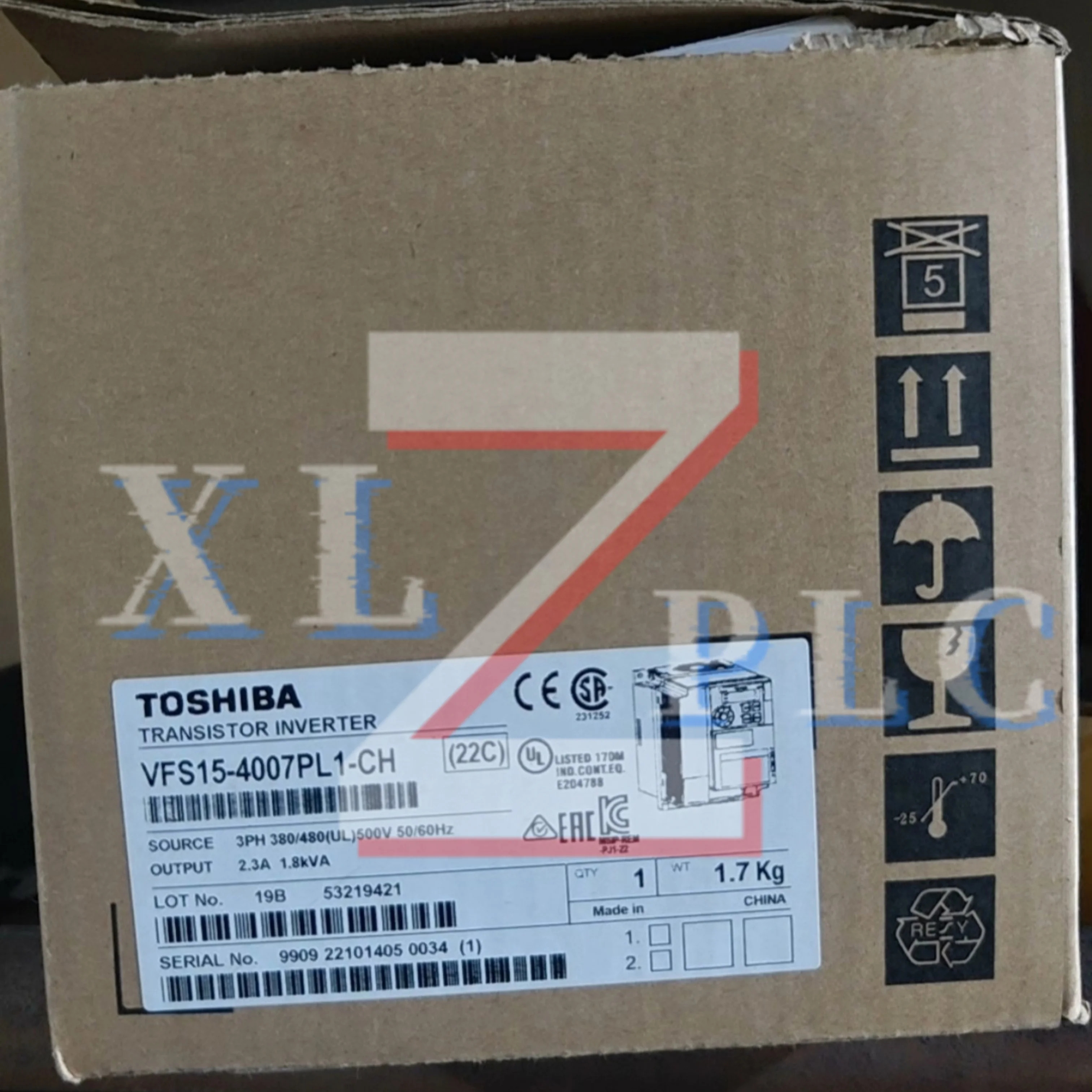 주파수 변환기 VFS15-4007PL1-CH VFS15-4015PL1-CH 신규