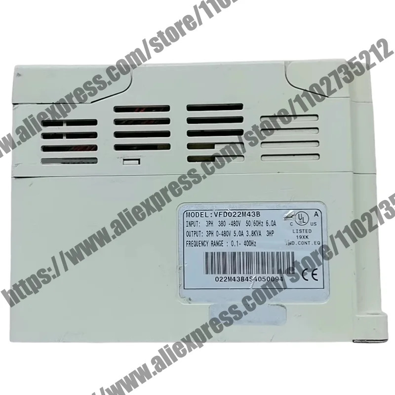 원본 380V 2.2KW VFD022M43B