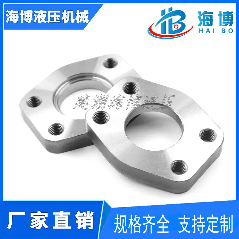 GFC-S/PHJ 스테인레스 스틸 304 500psi SAE 저압 플랫 소켓 용접 플랜지 커버.1PCS