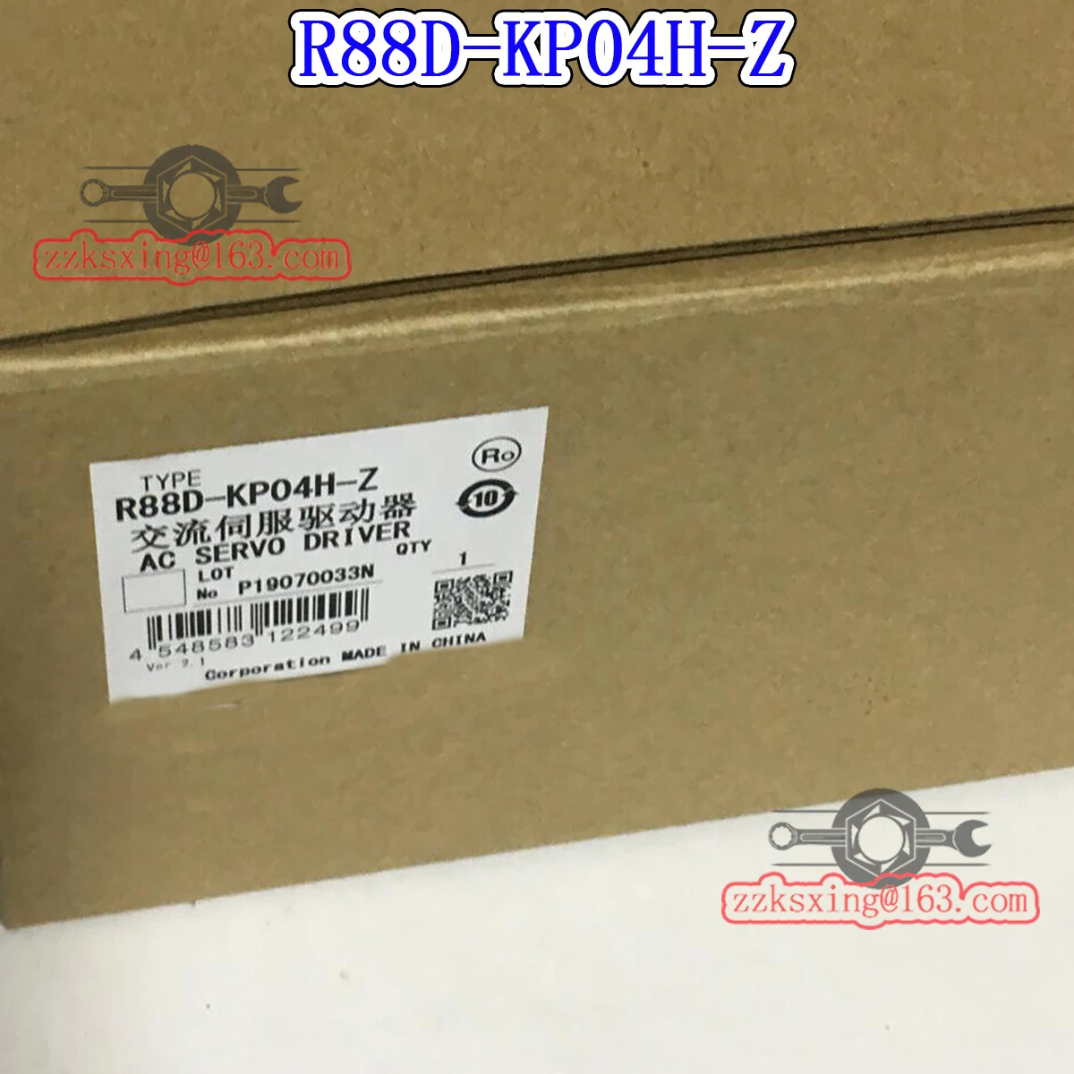 오리지널 AC 서보 드라이버 신 R88D-KP04H-Z