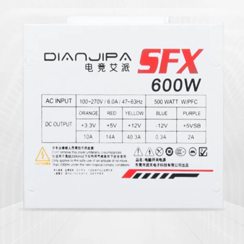 ITX SFXPSU 전원공급장치 SFX-500W SFX-600W 500W 600W 신