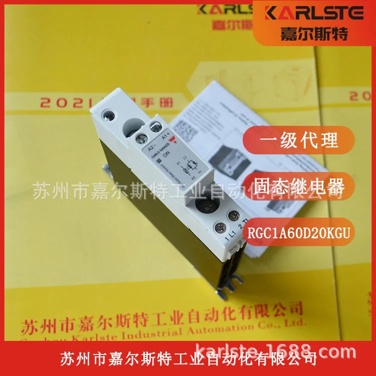 포장 리얼샷 솔리드 스테이트 릴레이 RGC1A60D20KGU 스위스 카를로스 가바지 지알레