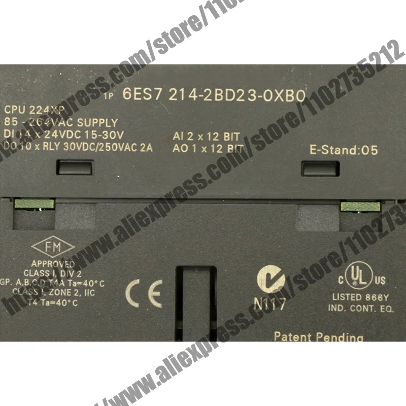 원본 S7-200 6ES7214-2BD23-0XB0 PLC 모듈