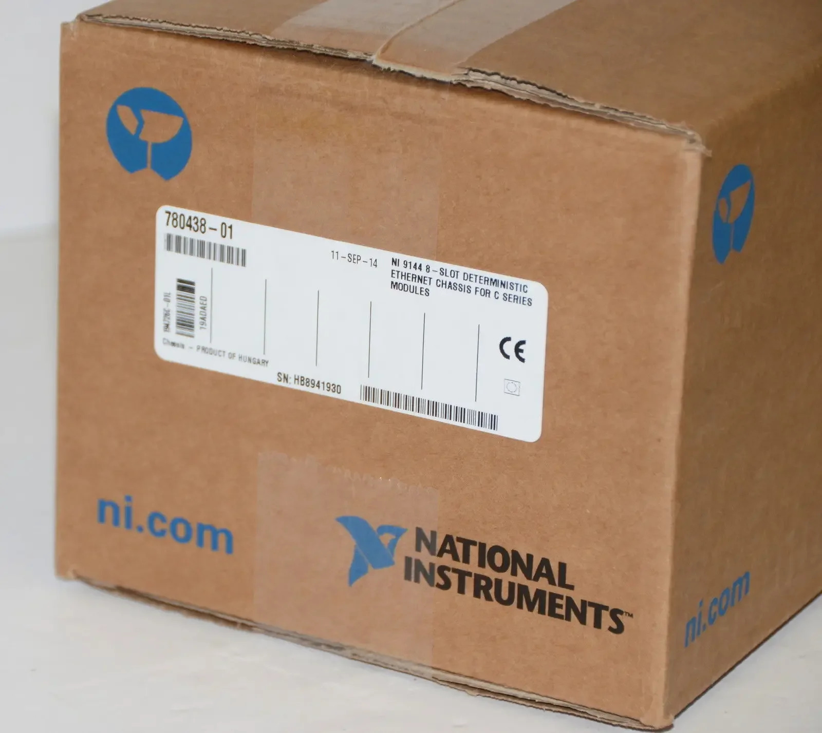 NI 9144C 시리즈 I/O 모듈EtherCAT 780438-01 8 슬롯 VIP 확