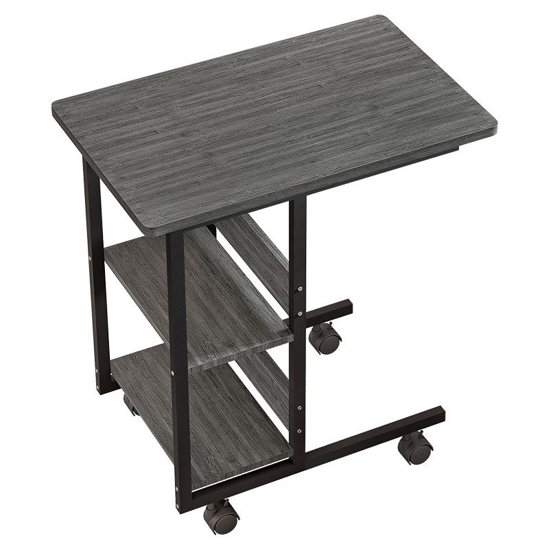 사이드테이블 침대용책상 바퀴달린책상 이동형책상 간이 높낮이조절 컴퓨터 침대책상 - 상세 이미지 2