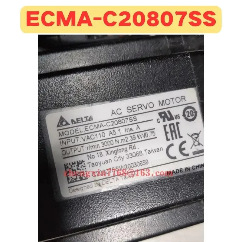 오리지널 ECMA-C20807SS ECMA C20807SS 서보모터 신