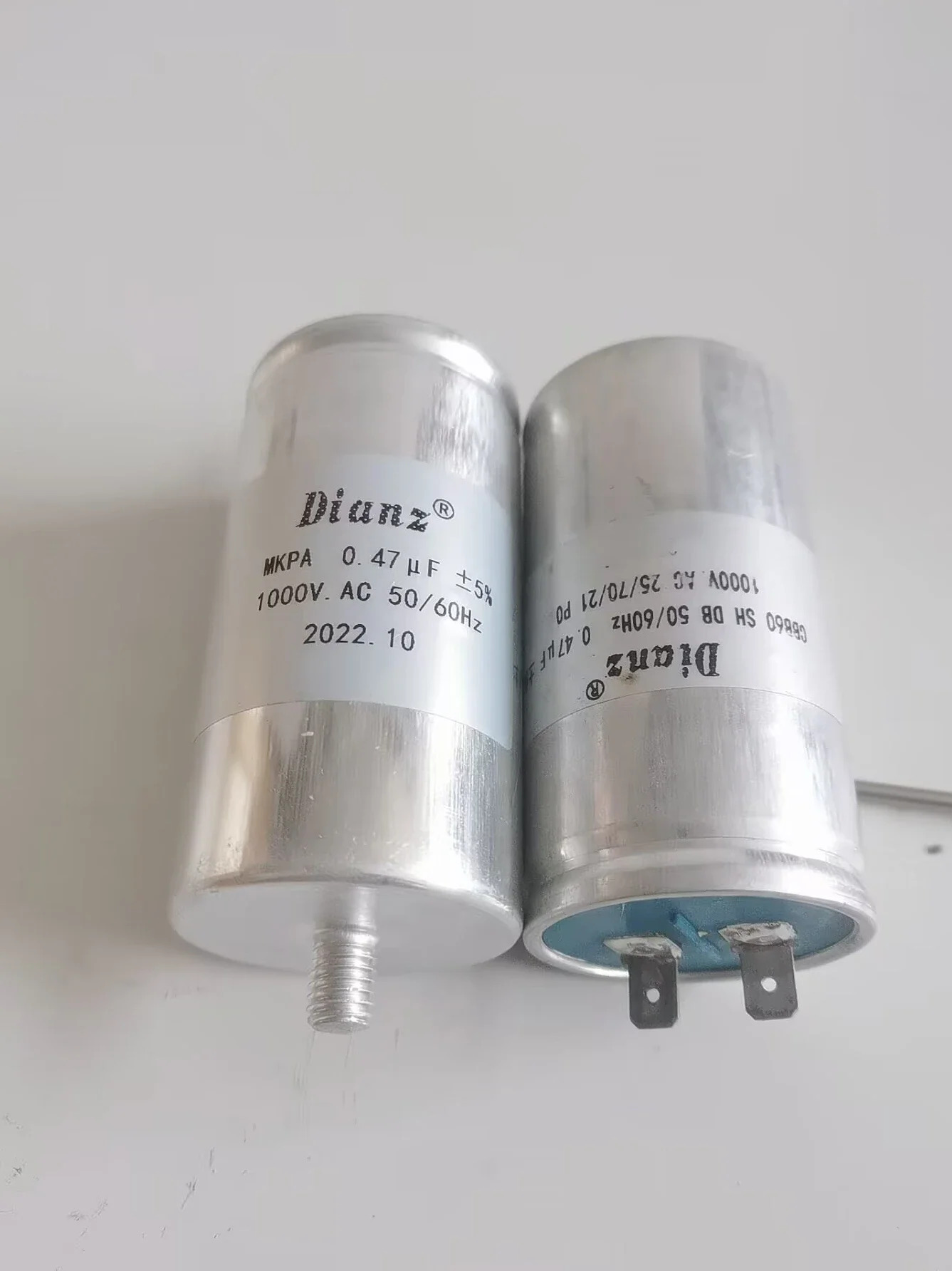 DIANZ CBB60 SH 0.47UF/2/8/10/1UF 1KV 1000V AC 저항성 용량성 흡수 커패시터