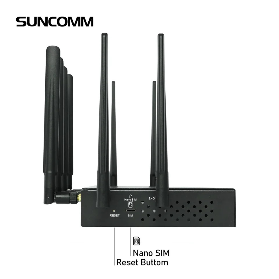 모바일 포장 전원 라우터 어댑터 외부 안테나 Lte SIM 카드 슬롯 휴대홈 엔터프라이즈 5G
