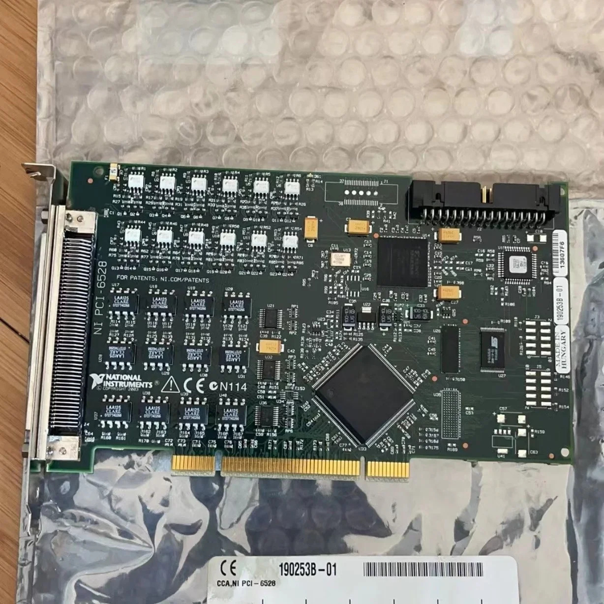 NI PCI-6528 산업디지털 I/O 카드 778833-01