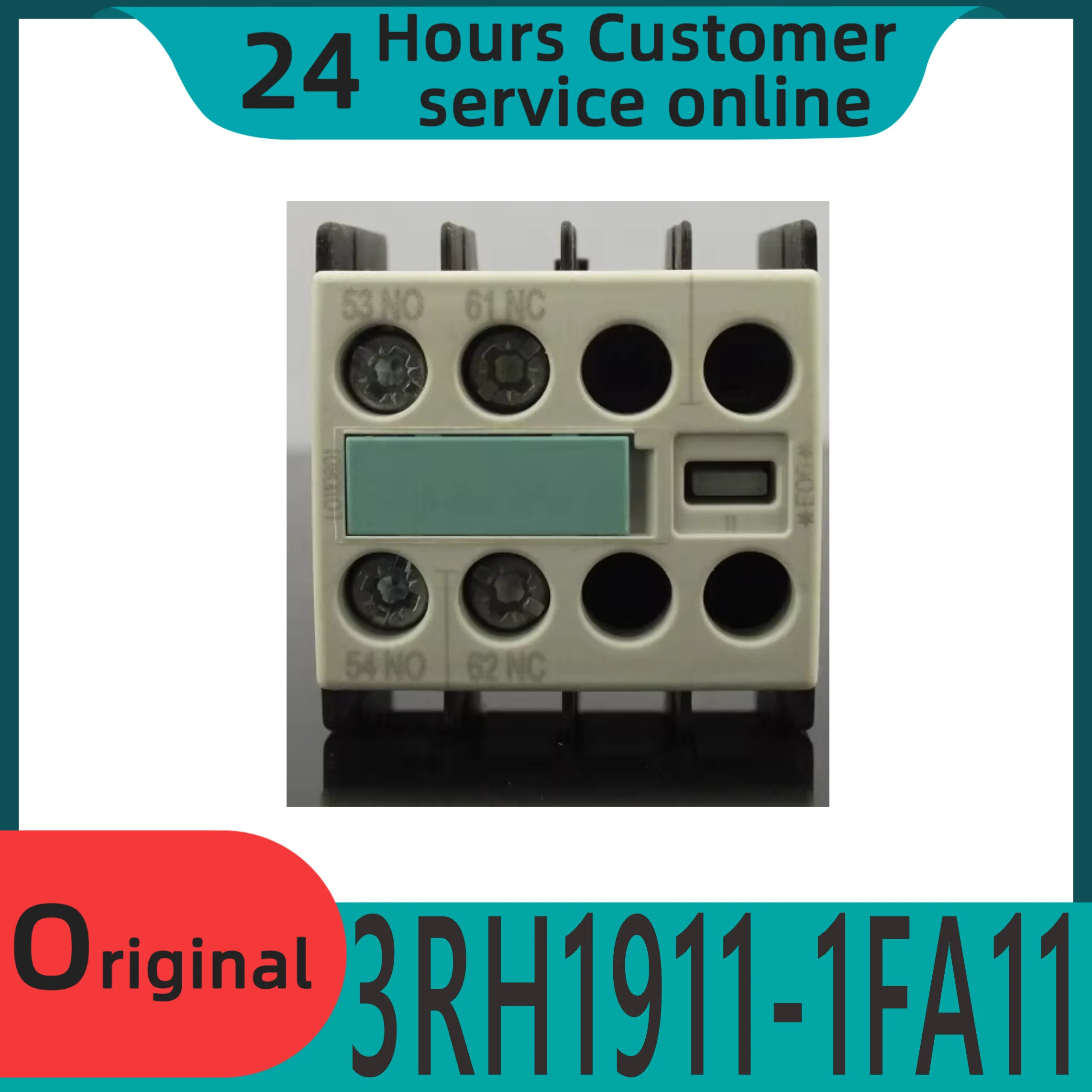 오리지널 접촉기 보조 접점 3RH1911-1FA11 3RH1911-2FA22