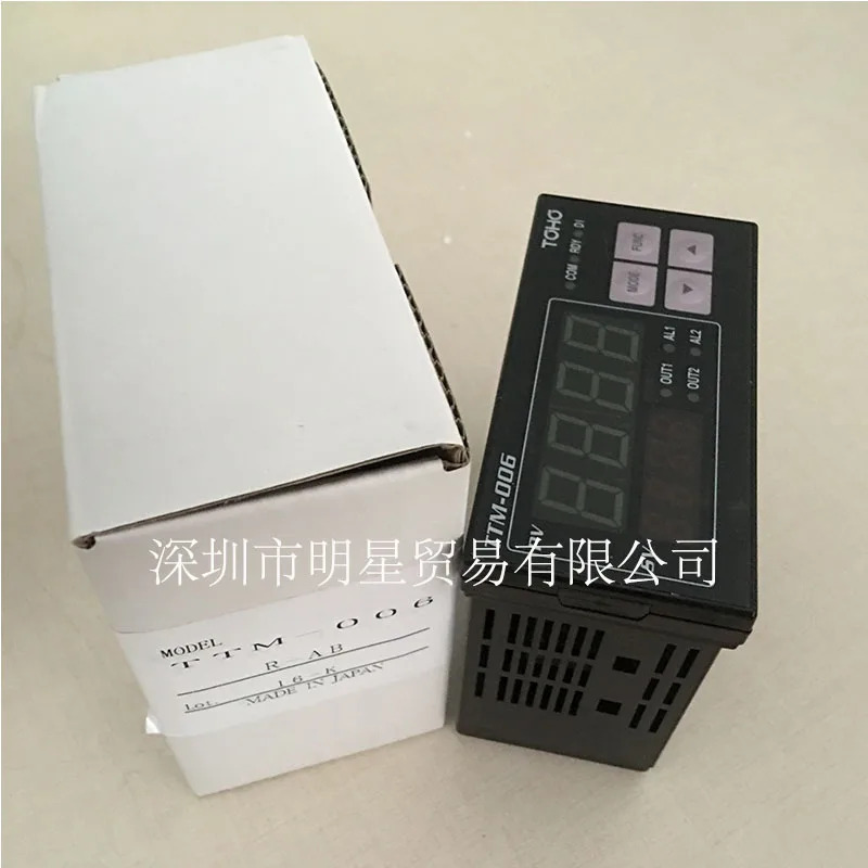 일본 TOHO Toho 온도조절기 TM-006-R-AB 오리지널 포장 1