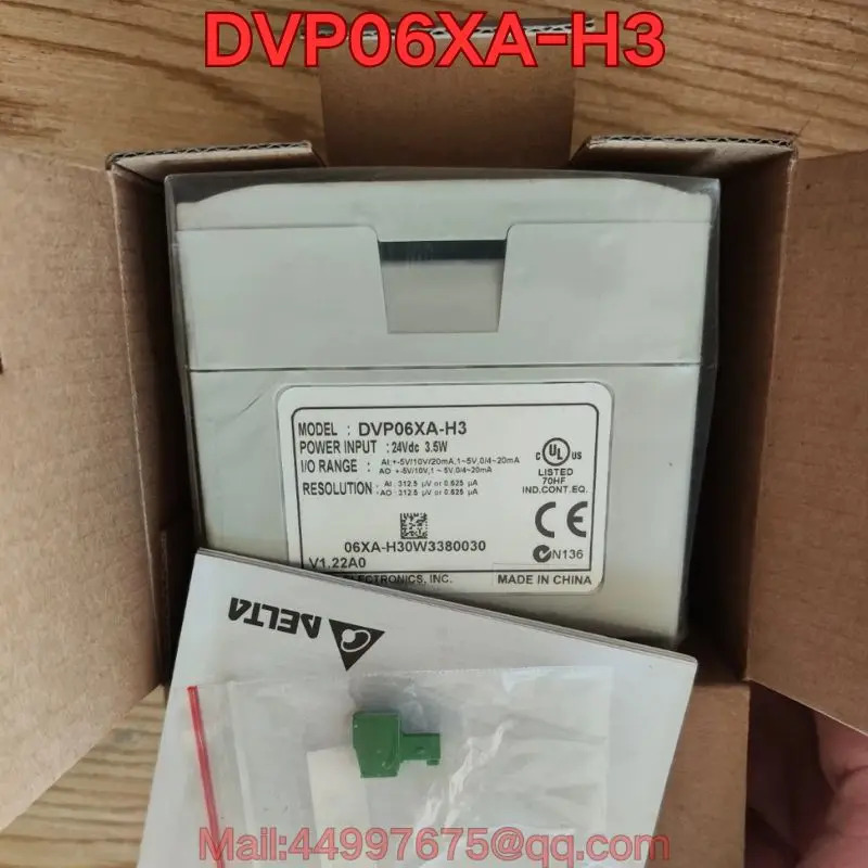 DVP06XA-H3 PLC 모듈