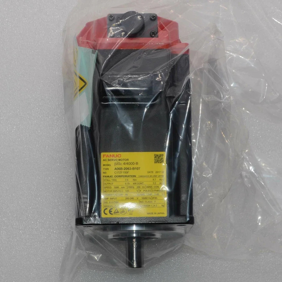 A06B-2063-B107 Fanuc AC 서보모터 12개월 A06B 2063 B107
