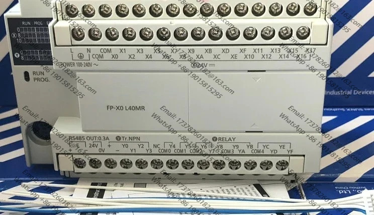 오리지널 PLC AFPX0L40MR-F FPX0-L40MR FP-X0 L40MR 485 통신 포트 포함