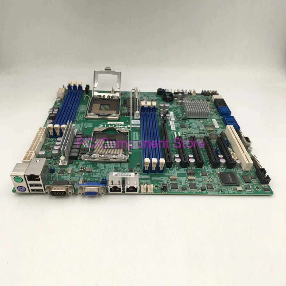 Supermicro 마더보드 LGA1356 지원 프로세서 E5-2400 V2 DDR3 통합 IPMI 2.0 전LAN X9DBL-3F가 포함된 KVM