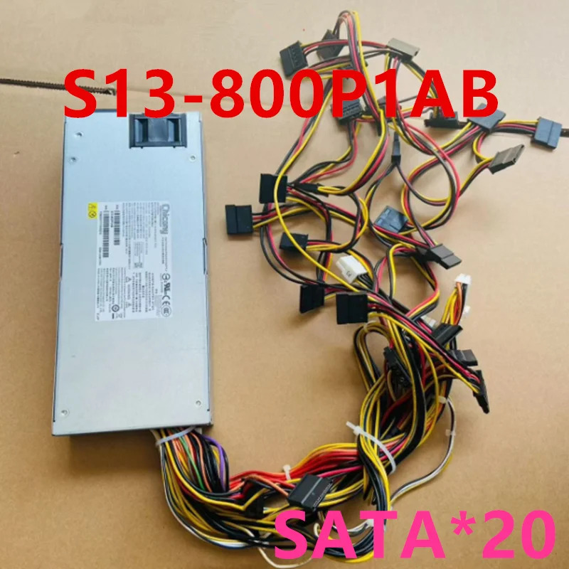 CHICONY 전원공급장치 1U SATA x 20 800W S13-800P1AB 거신