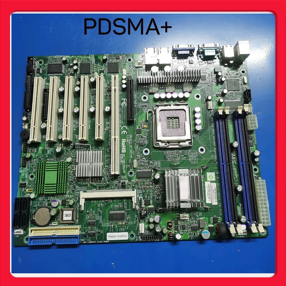 슈퍼마이크로 장비 기계 마더보드775 스티치 PDSMA