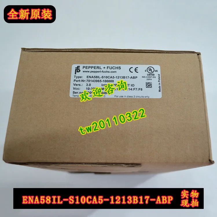물리적 ENA58IL-S10CA5-1213B17-ABP 더블 Fu P F 인코더 바게닝