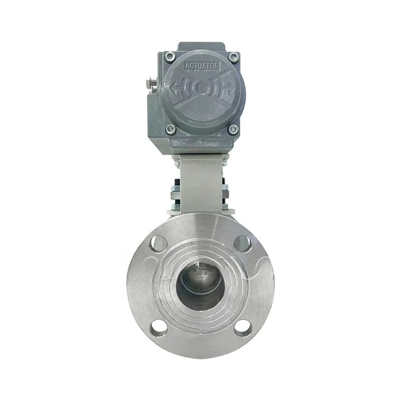 공압 플랜지 볼 밸브 Q641F-16P/C 스테인레스 스틸 주철 고온 증기 차단 DN25 50