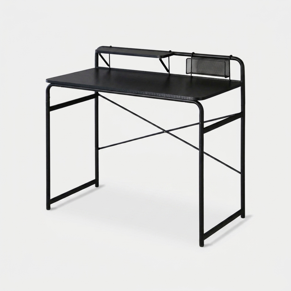 OLLSON 책상 980x460mmx890mm, 올블랙 0872.8882 - 상세 이미지 3