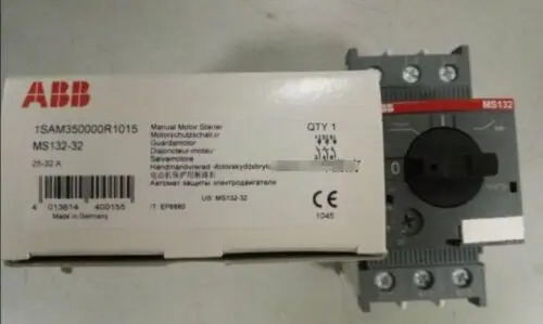 ABB 오리지널 모터 스타터 MS132-32 경험