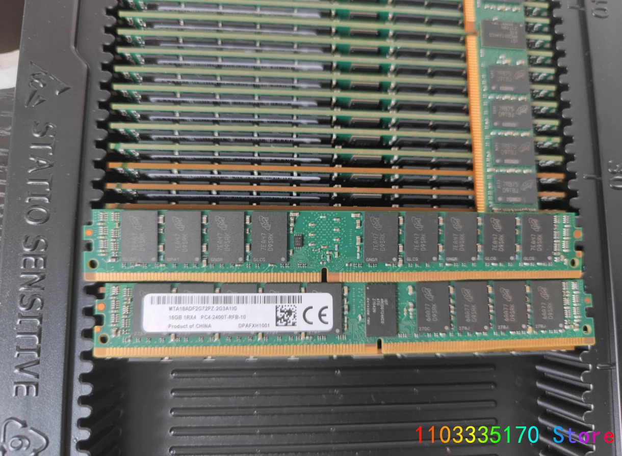 Micron DDR4 MTA18ADF2G72PZ 메모리 16GB PC4-2400T 원피스
