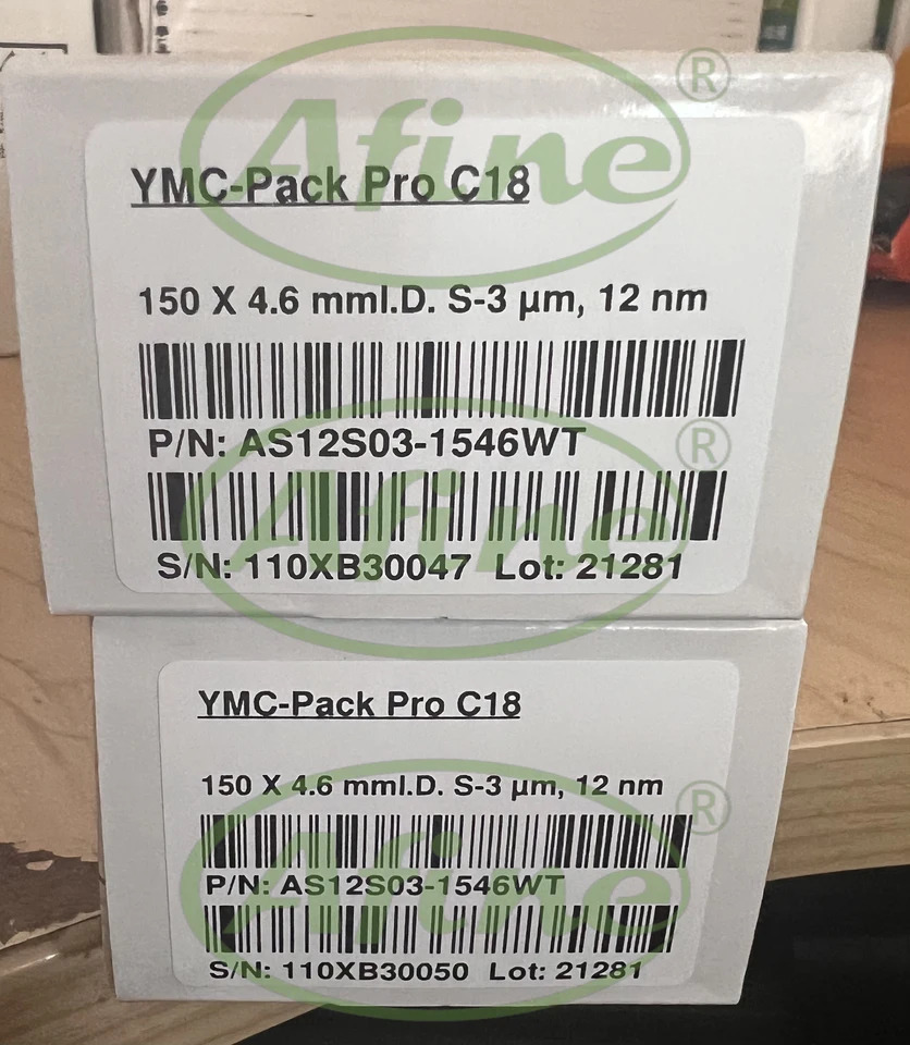 AFINE Agilent YMC 럼 AS12S03-1546WT 팩 PRO C18 150 mm X 46mm 3 UM