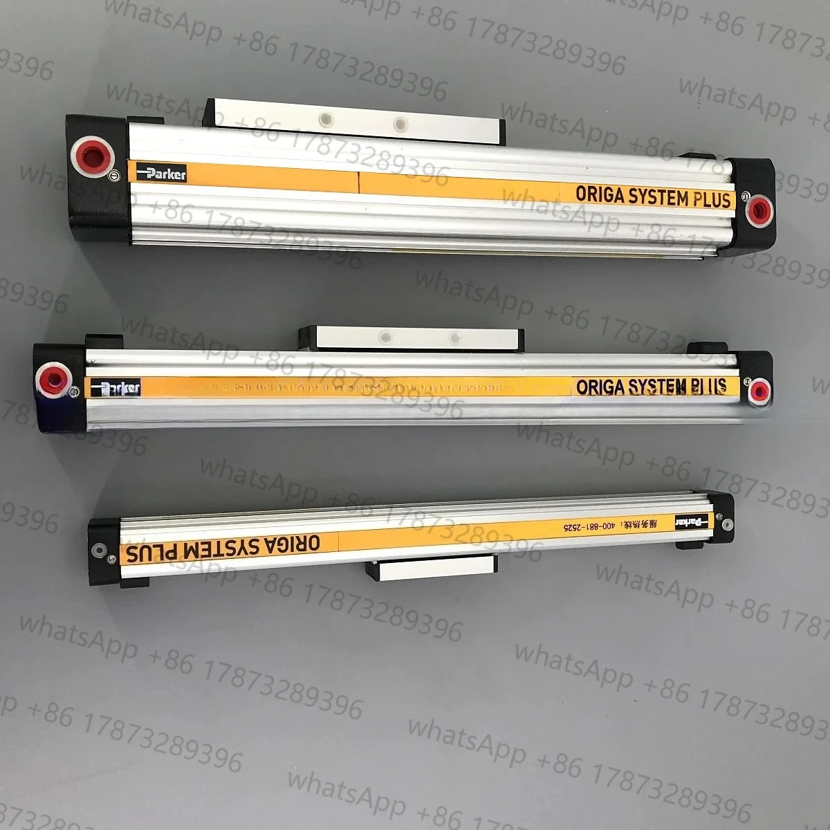 공압 로드리스 실린더 OSP-P25-00000-00600 보어 25mm 스트로크 600mm 길이 800mm