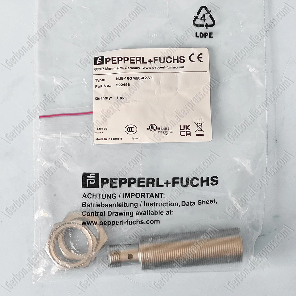 오리지널 P F NJ5-18GM호환50-A2-V1 유도 센서 Pepperl Fuchs 부품 No 222498
