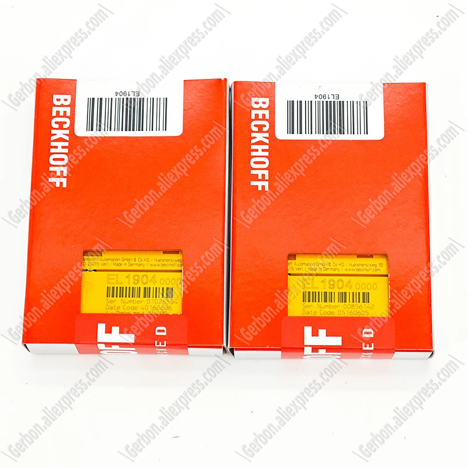 Beckhoff EL1904 EtherCAT 터미널 4 채널 디지털 입력 24 V DC TwAFE 신