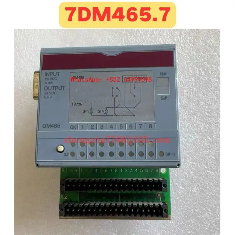 리퍼 PLC 모듈 정상 기능 완료 7DM465.7