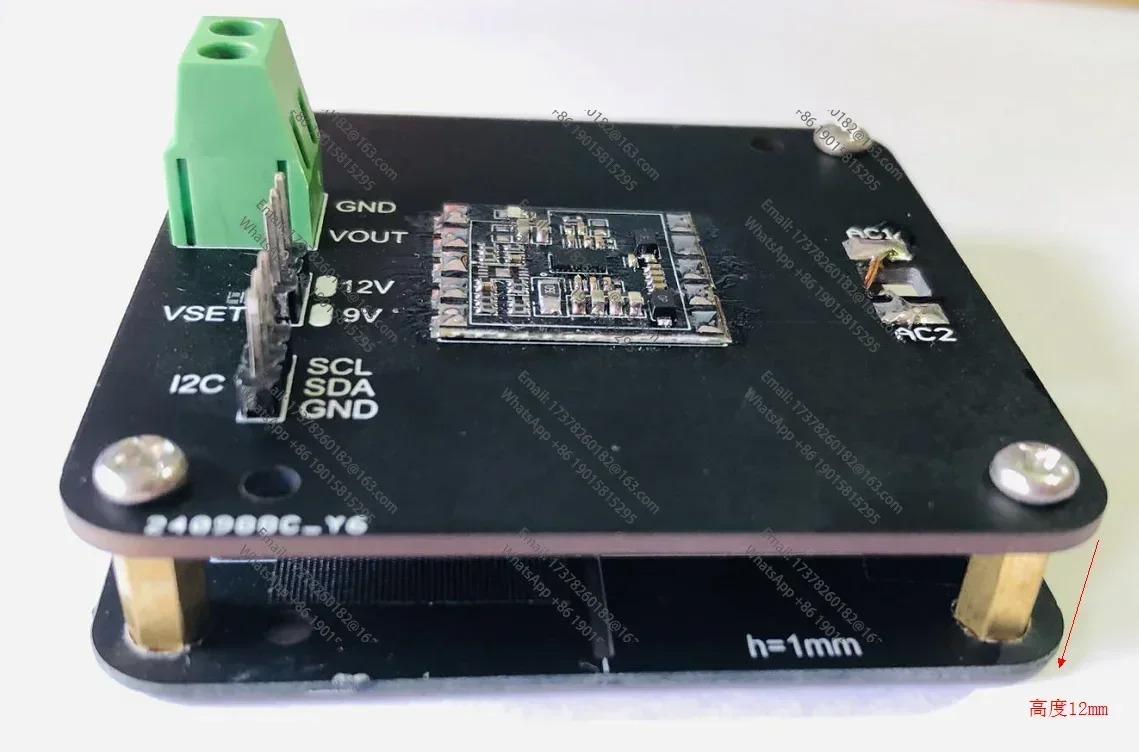 15W Qi EPP 표준 무선 충전 수신기 IDT P9221 방식 DIY