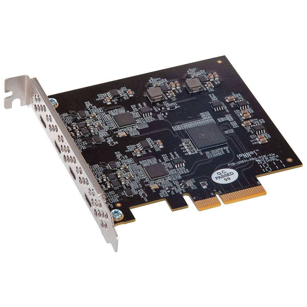소네트 알레그로 USB-C 4포트 PCIe 카드 - 상품 이미지