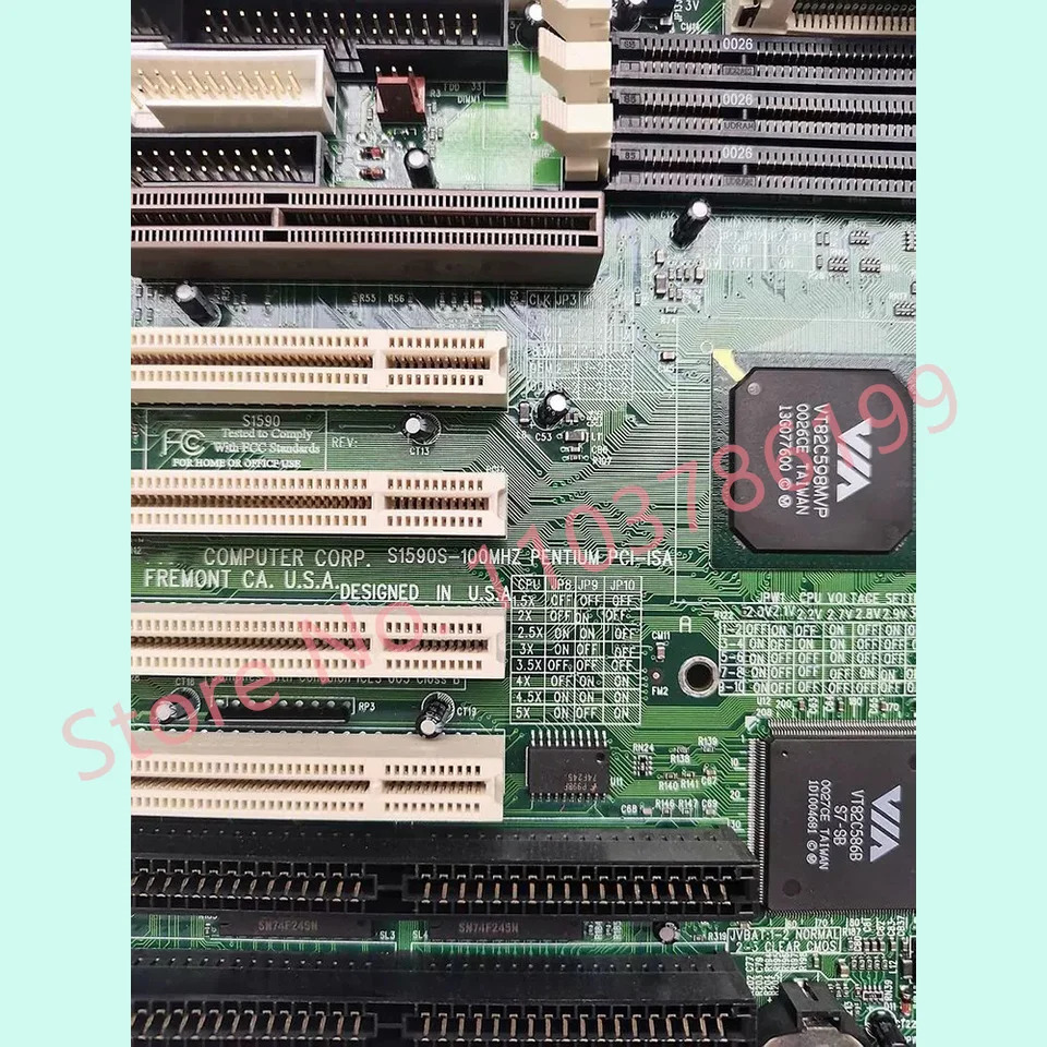 TYAN 장비 기계마더보드 S1590S-100MHZ 펜티엄 PCI-ISA