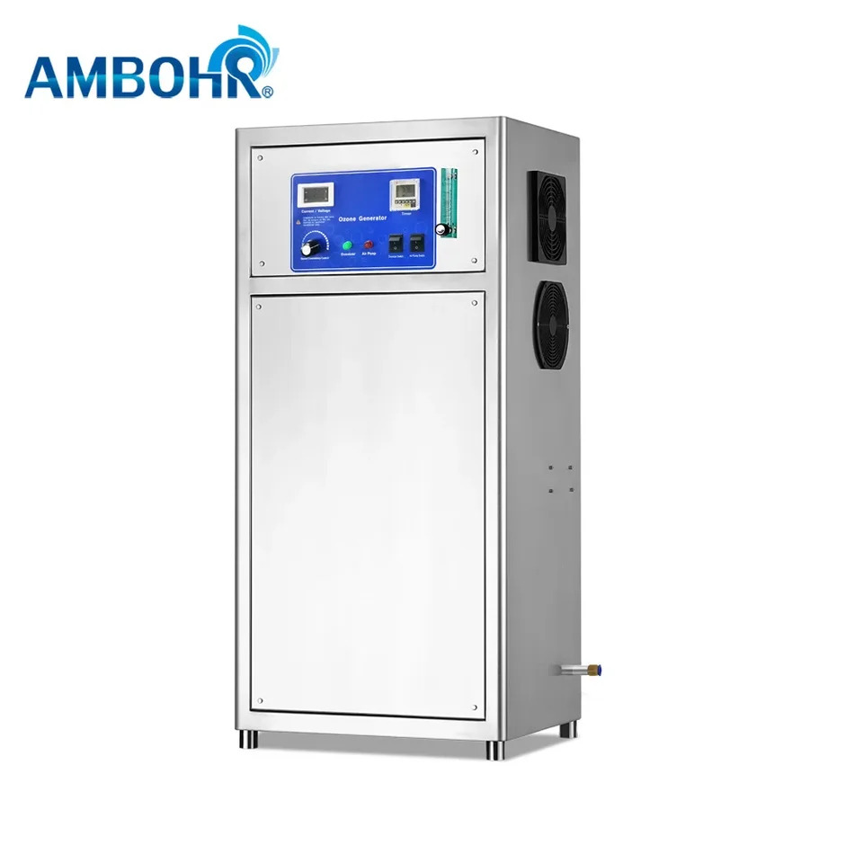 AMBOHR 50G 셀 오존 발생기 공장 폐에어 정수