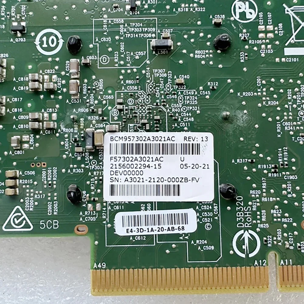 네트워크 카드BCM957302A3021AC