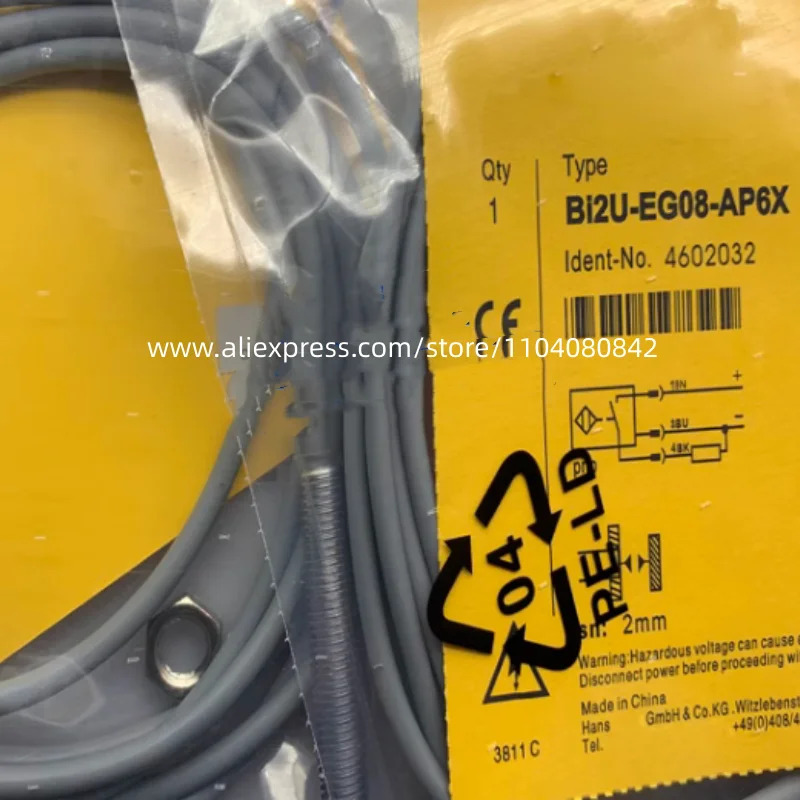 신형 스위치 BI2U-EG08-AP6X-H1341 BI2U-EG08-AP6X BI2U-EG08-AN6X BI2U-EG08-AN6X-H1341 3 개