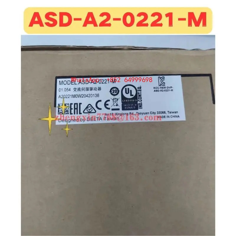 오리지널 ASD-A2-0221-M 서보 드라이브 ASD A2 0221 M 신