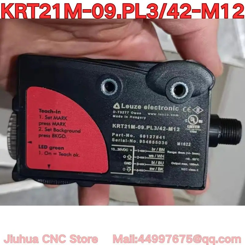 KRT21M-09.PL3/42-M12 컬러 마크 센서