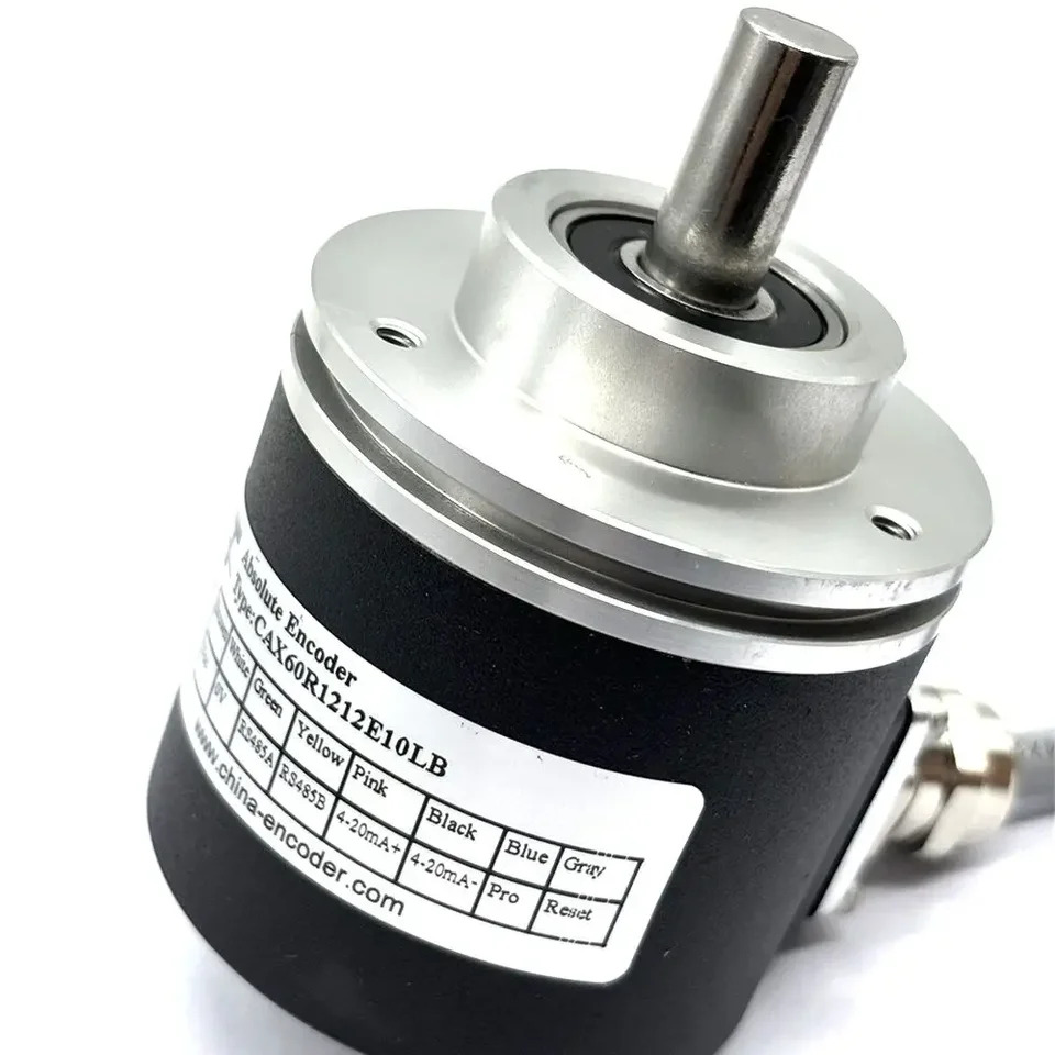 CALT 멀티 턴 프로피넷 이더넷 프로토콜 절대 회전 인코더 4096 해상도 CAX60R1212E10LB 마그네틱 12 비트