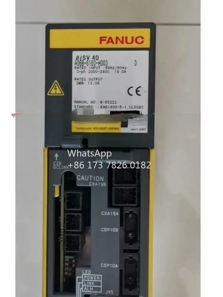 A06B-6160-H003 Fanuc 리퍼 드라이브 작동 기능 OK
