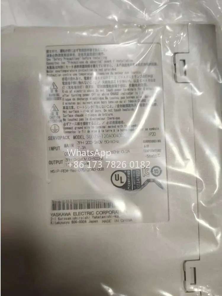 SGD7S-120A00A002 서보 드라이브 1.5kW 리퍼 기능 OK