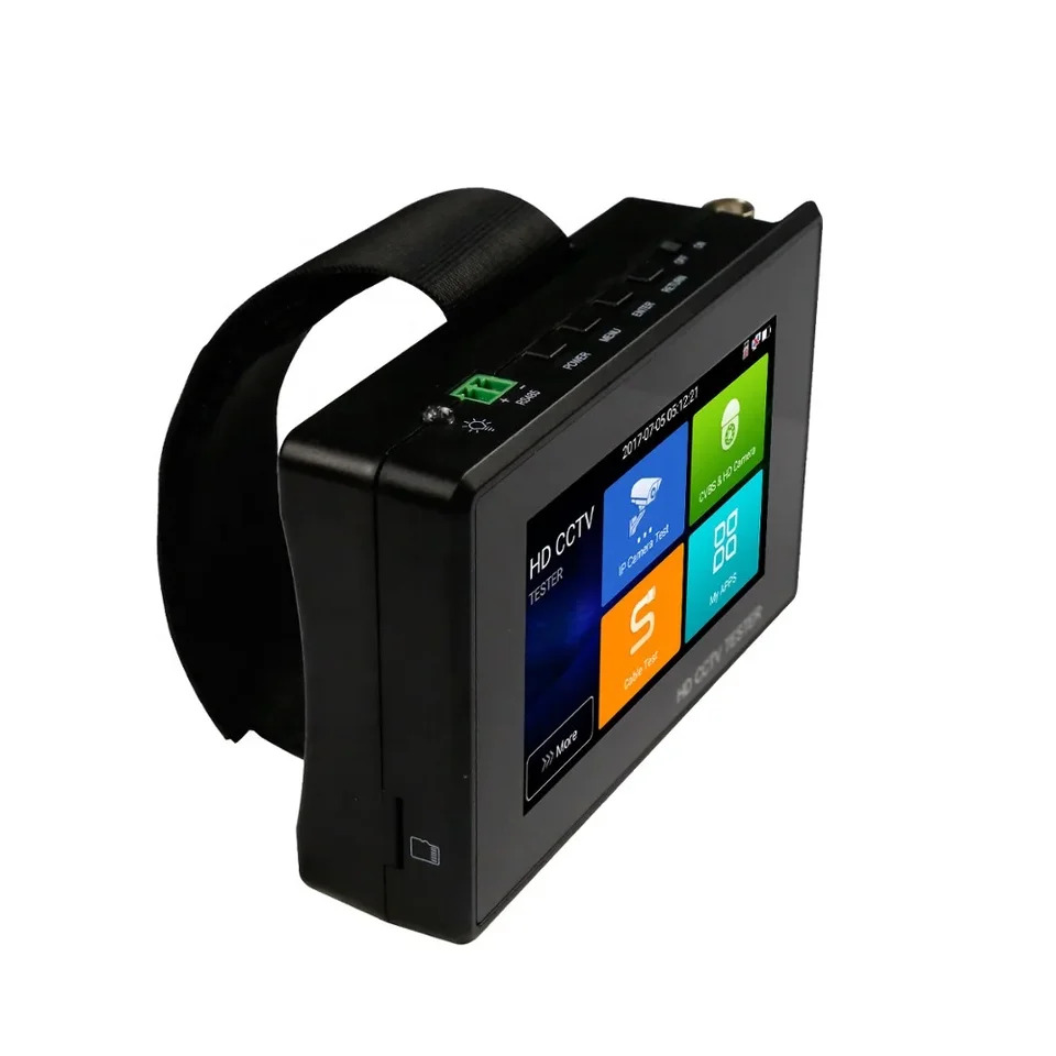 손목 IPS 터치 스크린 4K H.265 2MP 5MP 8MP AHD CVI TVI IP 네트워크 카메라 테스터 모니터 4 인치