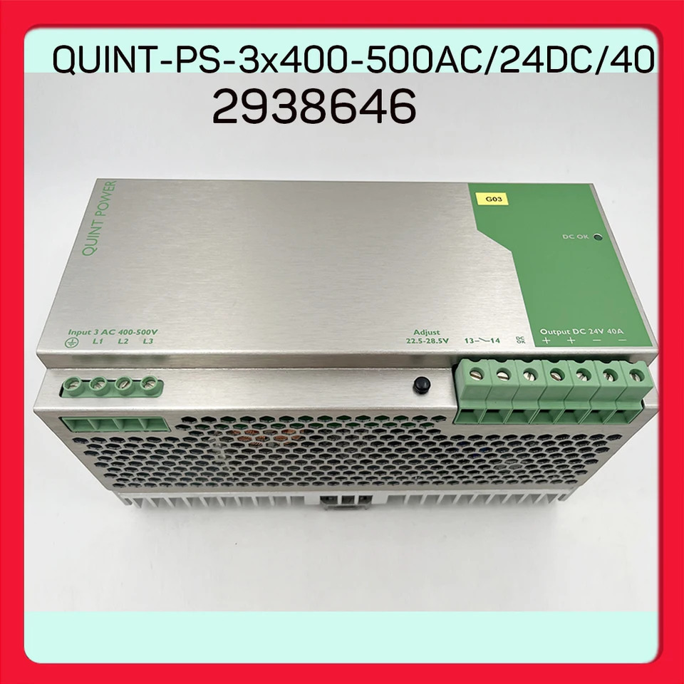 피닉스 전원공급장치2938646 QUINT-PS-3x400-500AC 24DC 40 2938646