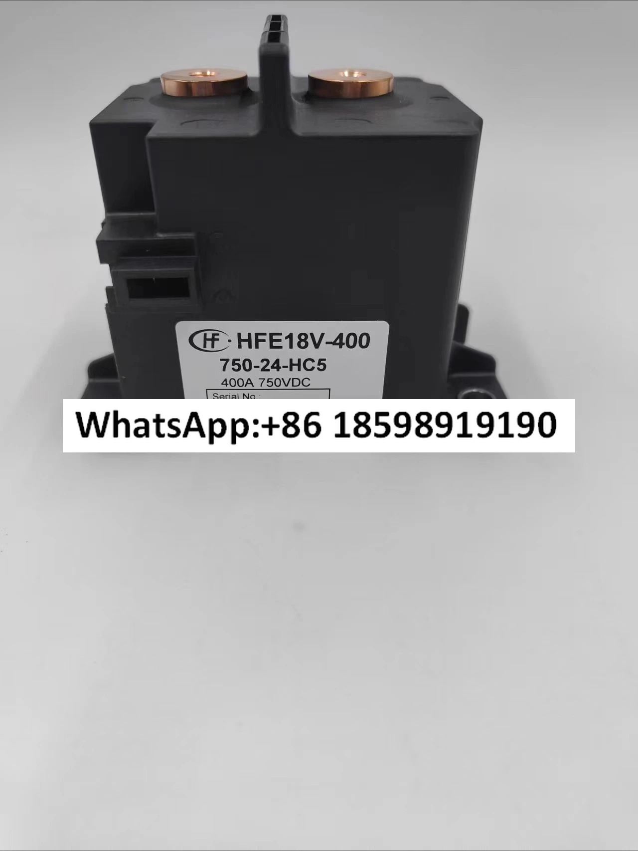 DC 접촉기 HFE18V 400 750 24 HC5 DC750V400A 코일 24v 릴레이