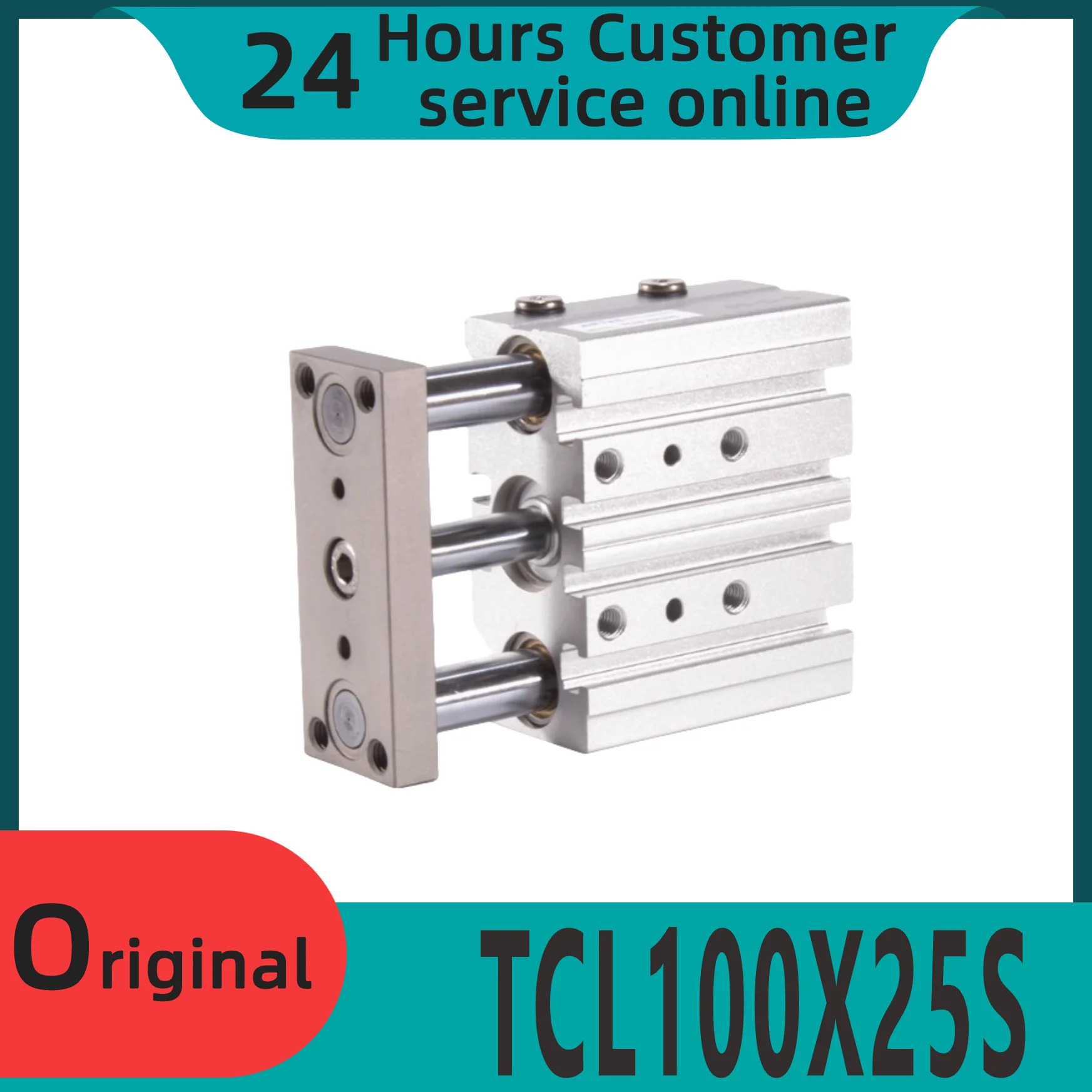 오리지널 3축 실린더 TCL100X25S TCL100X30S TCL100X40S TCL100X50S TCL100X60S 신