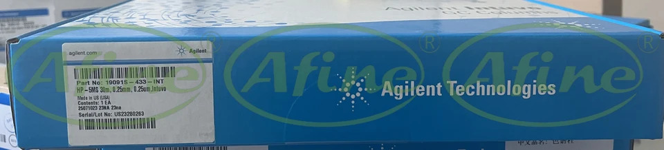 AFINE Agilent hp호환-5ms Intuvo 9000 로우 블리드 컬럼 크빈티지토그래피 모듈 30m0.25mm0.25 m 19091S-433-INT
