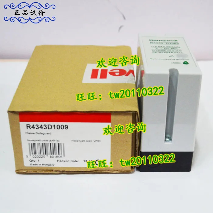 물리적 하니웰 연소 보호 릴레이 R4343D1009